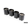 BMW M Performance F8X M2 / M3 / M4 Black Chrome Exhaust Tip Set - Slant Cut