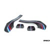 IND F80 M3 / F82 M4 Painted Dry Carbon Seat Back Cover Set