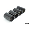 BMW M Performance F87 M2 Black Chrome Exhaust Tip Set - Straight Cut