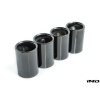 BMW M Performance F87 M2 Black Chrome Exhaust Tip Set - Straight Cut