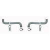 EISENMANN - Porsche 356 - Exhaust pipes for gas exit in rear bumper