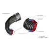 Eventuri Audi 8V RS3 / 8Y Non-US / 8S TTRS - LHD Carbon Turbo Inlet
