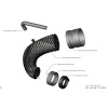 Eventuri Audi 8V RS3 / 8Y Non-US / 8S TTRS - LHD Carbon Turbo Inlet