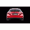 Akrapovic Alfa Romeo Giulia Quadrifoglio Evolution Exhaust System with Link Pipe Set  (Titanium)