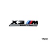 BMW F97 X3M Competition Trunk Emblem - Gloss Black