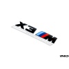 BMW F97 X3M Competition Trunk Emblem - Gloss Black
