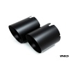 IND A90 Supra Exhaust Tip Set - Matte Black