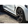 3D Design F97 X3M / F98 X4M Carbon Side Skirt Set