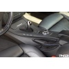IND E9X M3 Tri-Color Stitched Alcantara E-Brake Boot - LHD