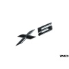 IND E70 X5 Gloss Black Painted Trunk Emblem
