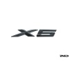 IND E70 X5 Gloss Black Painted Trunk Emblem