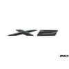 IND E70 X5 Gloss Black Painted Trunk Emblem