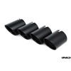 IND G8X M2 / M3 / M4 Matte Black Coated Exhaust Tip Set