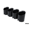 IND G8X M2 / M3 / M4 Matte Black Coated Exhaust Tip Set