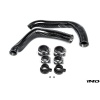 Eventuri BMW F8X M2C M3 M4 S55 Black Carbon Charge Pipe Set - Gloss