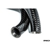 Eventuri BMW F8X M2C M3 M4 S55 Black Carbon Charge Pipe Set - Gloss