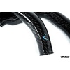 Eventuri BMW F8X M2C M3 M4 S55 Black Carbon Charge Pipe Set - Gloss