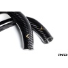 Eventuri BMW F8X M2C M3 M4 S55 Black Carbon Charge Pipe Set - Gloss
