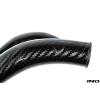 Eventuri BMW F8X M2C M3 M4 S55 Black Carbon Charge Pipe Set - Gloss