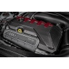 Eventuri Audi 8Y / 8V RS3 / 8S TTRS Black Carbon and Red Kevlar Engine Cover