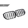 AutoTecknic G05 X5 Pre-LCI Dual-Slat Front Grille - Gloss Black