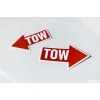 IND Directional Tow Hook Location Decal Set