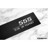 Carbonex F8X (S55) Carbon Charge Cooler Cover - Engraved