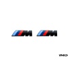 BMW M Fender Emblem Set - Gloss Black