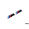 BMW M Fender Emblem Set - Gloss Black