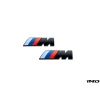 BMW M Fender Emblem Set - Gloss Black