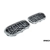 BMW F39 X2 Burnished Aluminum Front Grille Set - Mesh