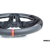 BMW M Performance G-Chassis Steering Wheel - Red Stripe + Silver Grey Stitching