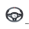 BMW M Performance G-Chassis Steering Wheel - Red Stripe + Silver Grey Stitching