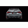 Akrapovic C8 RS6 / RS7 Carbon Rear Diffuser - Gloss