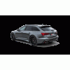 Akrapovic C8 RS6 / RS7 Carbon Rear Diffuser - Gloss