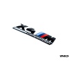 BMW F98 X4M Competition Trunk Emblem - Gloss Black