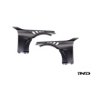 Alpha-N G87 M2 Carbon Vented Front Fender Set - V4 with Blades