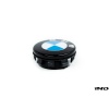IND Gloss Black Floating Wheel Center Cap Set - 56mm