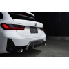 3D Design G20 3-Series LCI M-Sport Carbon Rear Diffuser - 2-Tip