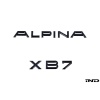 IND G07 Alpina XB7 Painted Trunk Emblem