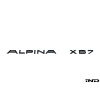 IND G07 Alpina XB7 Painted Trunk Emblem