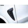 IND F85 X5M Carbon Side Grille Set