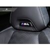 AutoTecknic BMW M Front Seat Dry Carbon Illuminated Emblem Surround