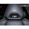 AutoTecknic BMW M Front Seat Dry Carbon Illuminated Emblem Surround
