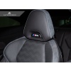 AutoTecknic BMW M Front Seat Dry Carbon Illuminated Emblem Surround