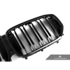 AutoTecknic G05 X5 LCI Dual-Slat Front Grille - Gloss Black