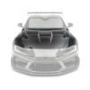 ADRO A90 GR Supra Carbon Vented Hood
