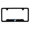 BMW i Series Black Stainless Steel License Plate Frame