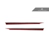 AutoTecknic G90 / G99 M5 Dry Carbon Side Skirt Extension Set - V2