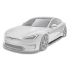 ADRO Tesla Model S Carbon Fiber Side Skirt Set
